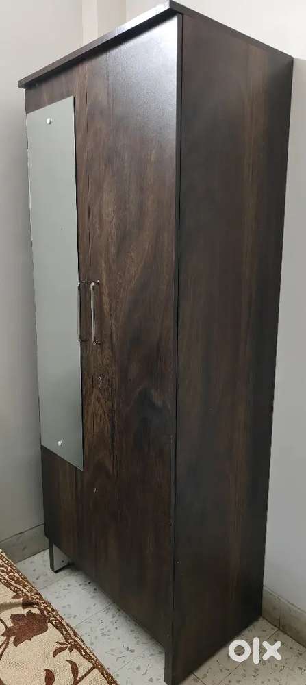 Four Door Wooden Wardrobe (Two twin wardrobes)
