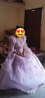 Light purple gown