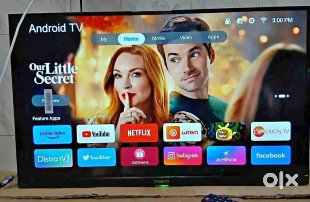 4K 42 #New Led TV#  WIFI android warranty 1Yr  Bluetooth Voice Remotea