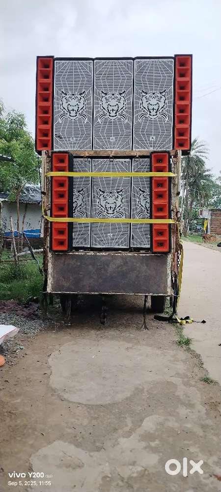 DJ sound setup