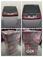 Onida single door and onida topload washing machine