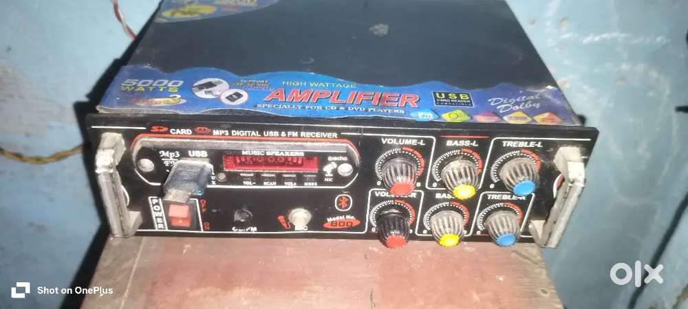 HIGH WATTAGE

AMPLIFIER

SPECIALLY FOR CD & DVD PLAYERS