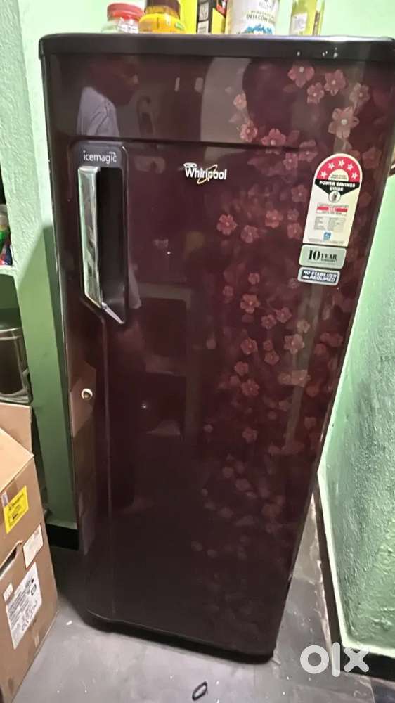 Ifb washing machine , Ac blue star ,  fridge whirlpool, cupboard, tabl