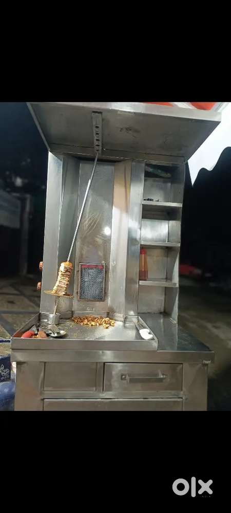 Hi I am selling some items for shawarma stall setup.