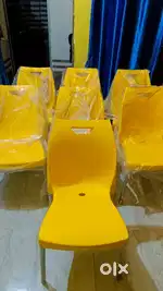 15 pieces chairs,and one computer metal table with locker