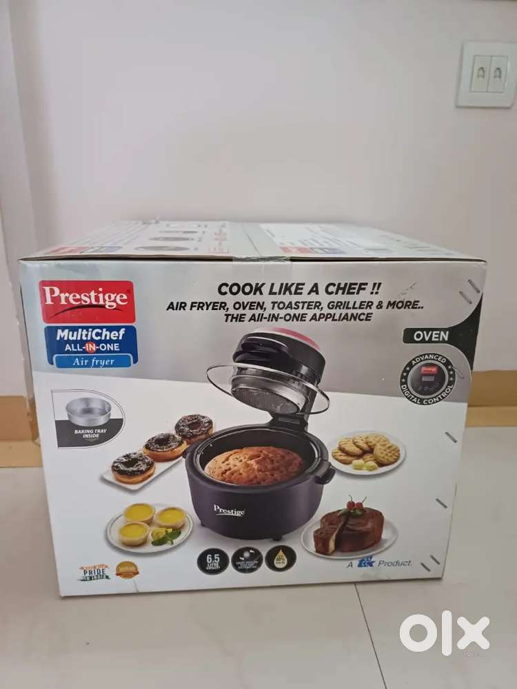 Brand New, Sealed, Gifting, Unopened New
model Prestige Air fryer