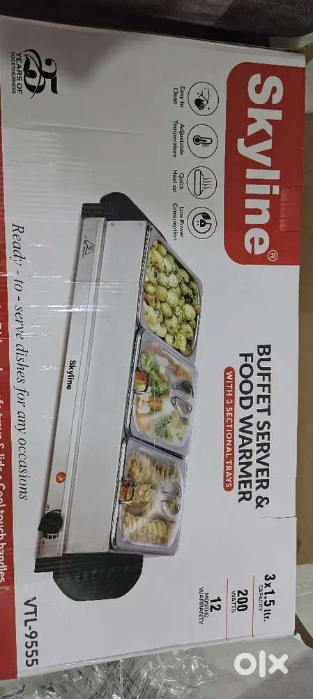 BUFFET SERVER AND FOOD WARMER