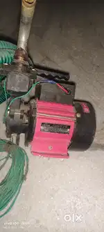 Water moter half hp with 15 mtr wire and pipe also good condition