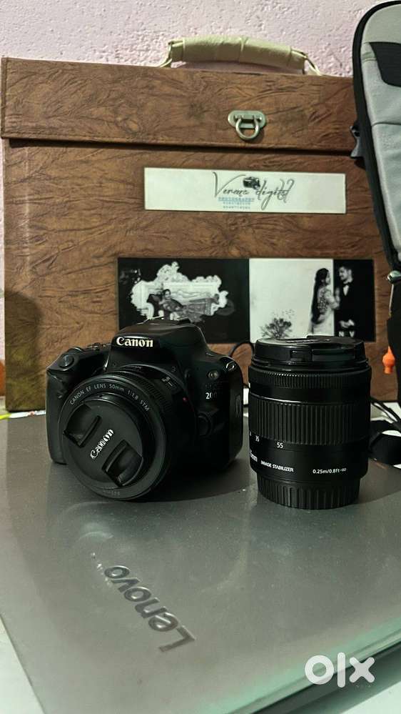 Cannon 200D with lense