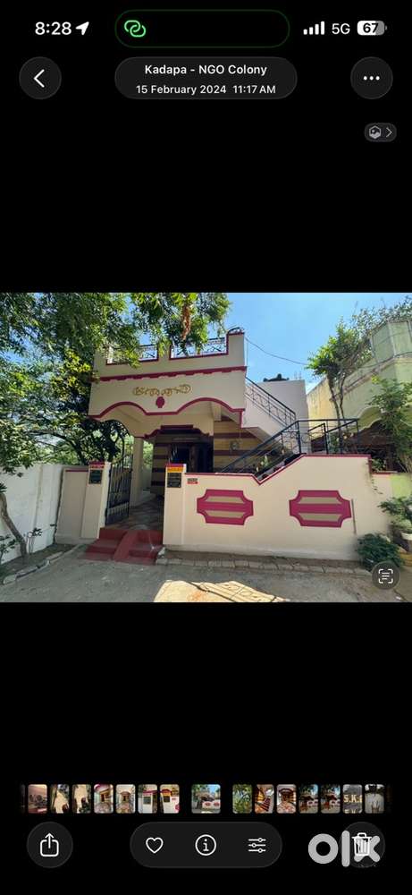 Individual house for rent in good atmosplere well furnished