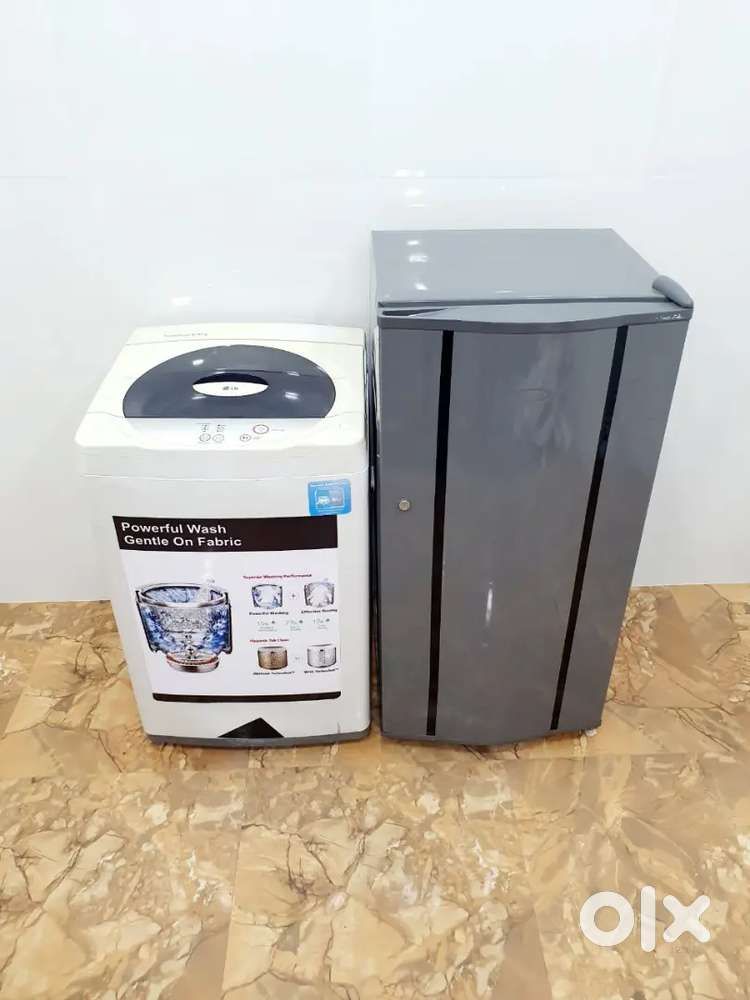 Home Appliance Set: Washing Machine & Refrigerator – Best Price!
