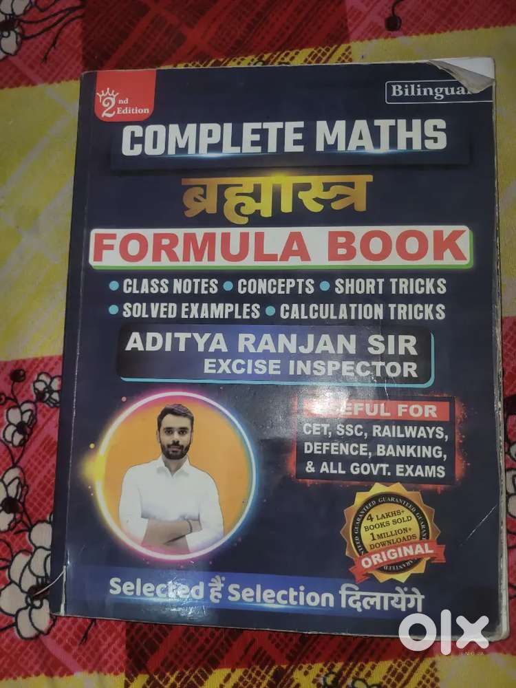 Formula book by aditya Ranjan