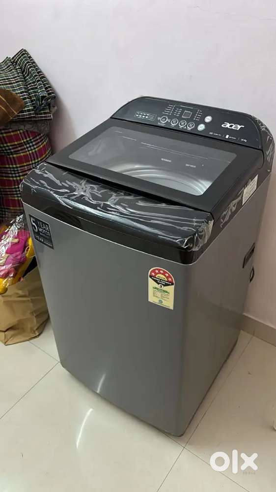 Unused new fully automatic washing machine