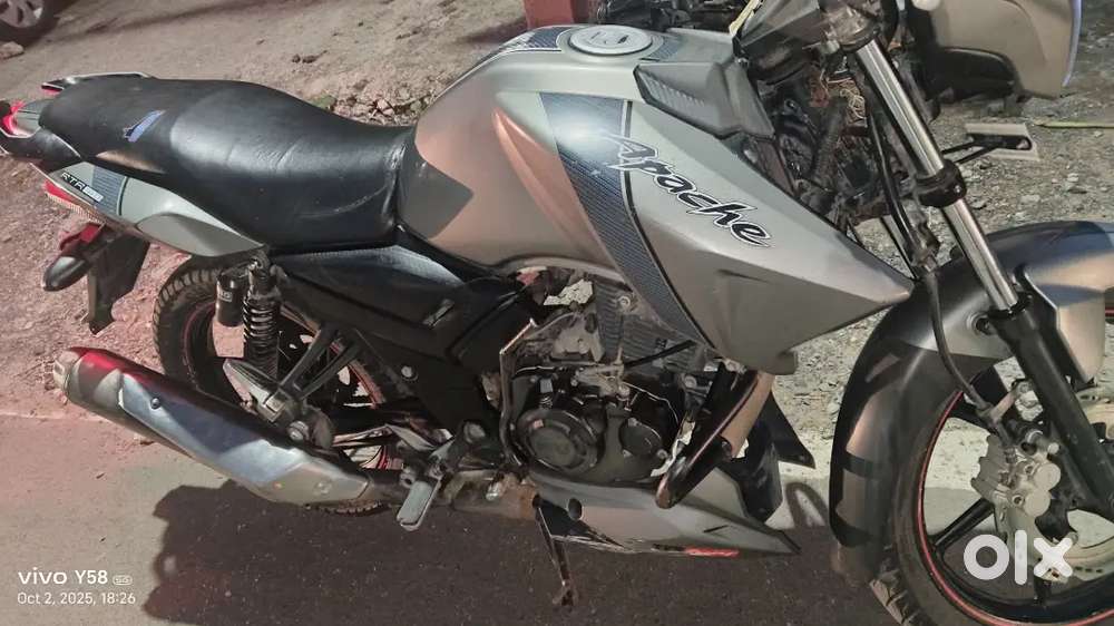 Tvs apache single hand used