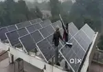 Solar pannel washing and water tank cleaning