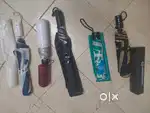 Windcheater and umbrella