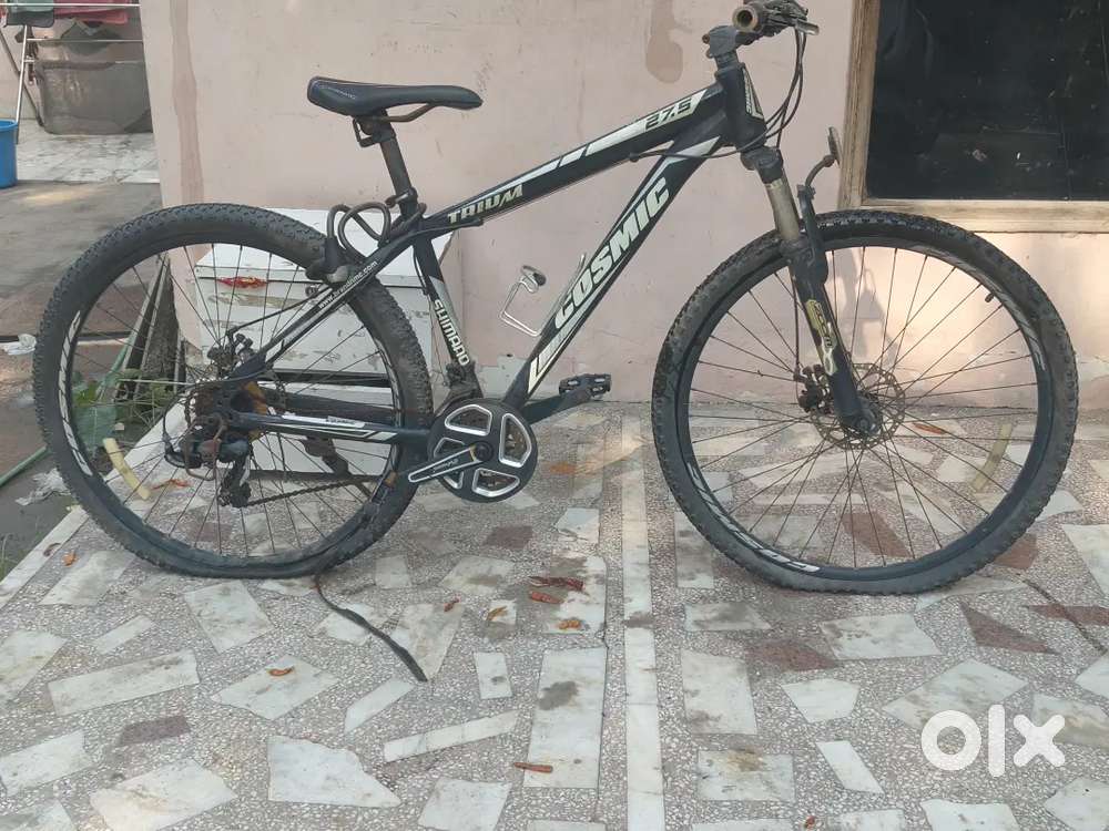 Cosmic Triump 27.5 Inch MTB Bicycle 21Gear Black, Mountain/Hardtail