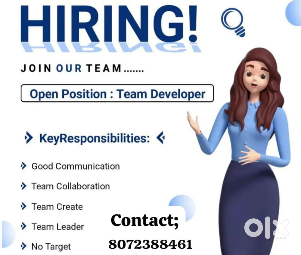 Job wanted office staff vaccancy