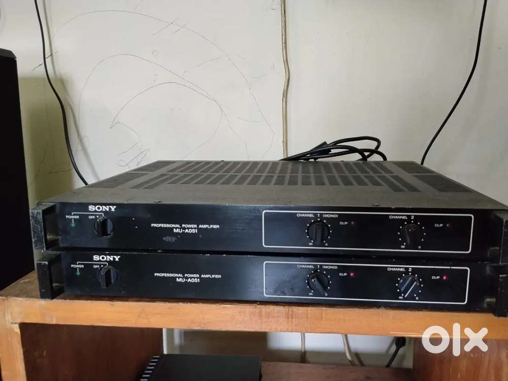 Sony power amplifier