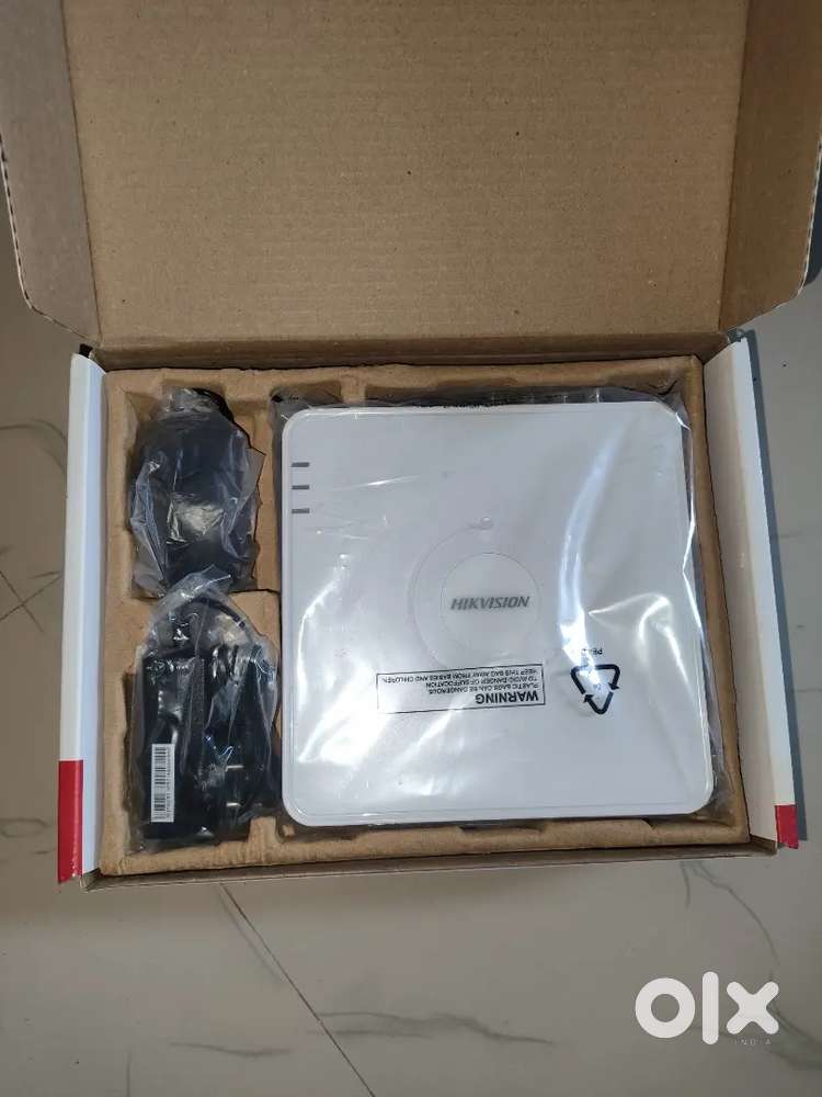Hikvision CCTV DVR Upto 5mp Camera support.