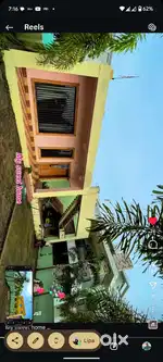 Semi furnished well decorated house