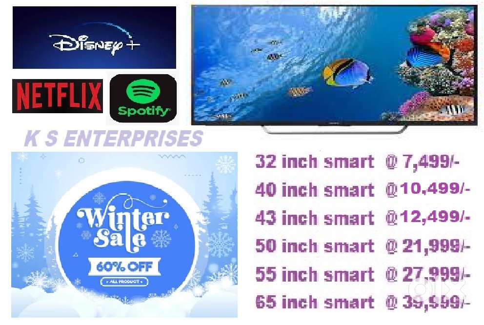 WINTER OFFER 50 INCH GOOGLE TV, 4K UHD, VOICE COMMAND @ 21,999/- ONLY