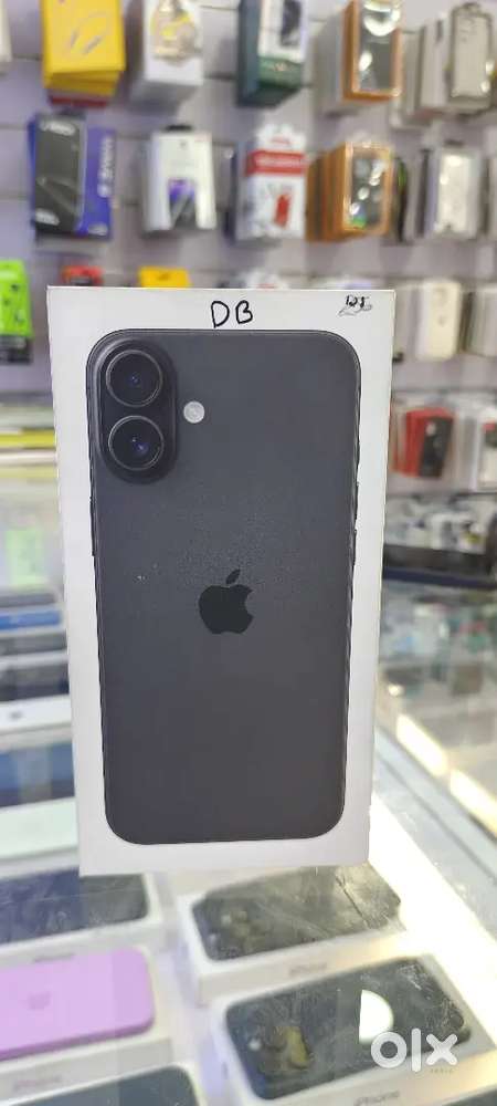 IPHONE 16 PLUS 128GB BLACK COLOUR SEALED BOX NO COST EMI AVAILABLE