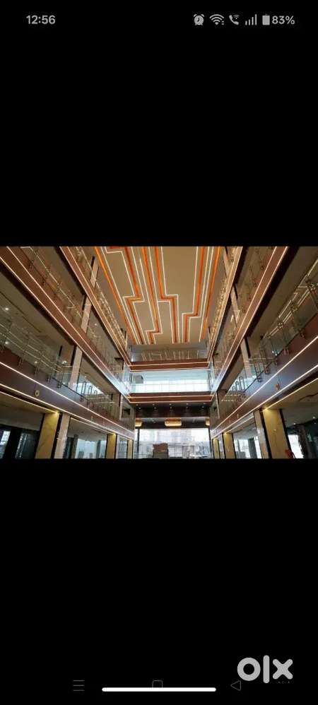 1st floor shop (L shape shop) with 23 ft frontage (Front shop)