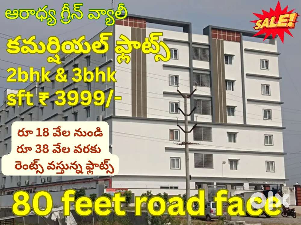 అధిక రెంట్స్ వచ్చే ప్రాపర్టీ సేల్