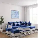 Bigger sale on buy new sofa 8499, L size sofa 13990/-EMI on bajaj