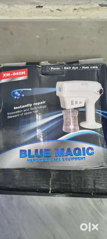 Blue magic nano hair care treatment hair steamer