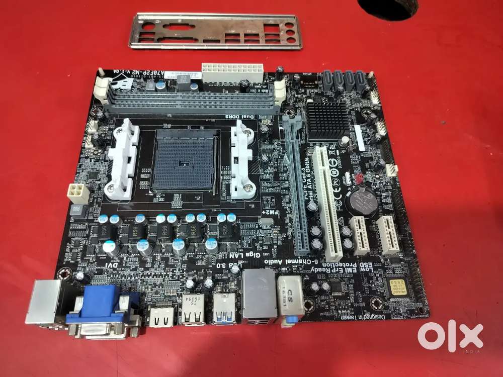Acer ecs A78F2P-M2 motherboard perfect working and new looking.