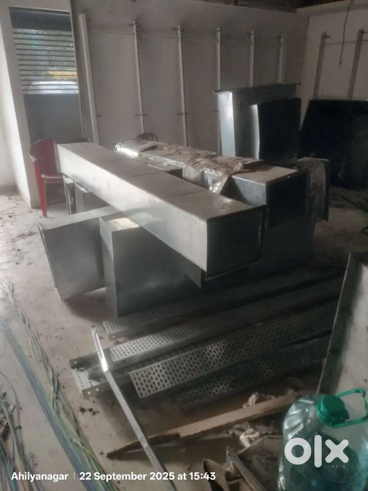MS SHEET DUCTINGS FOR KITCHEN CHIMNEY