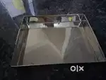 Steel trays for making sweets