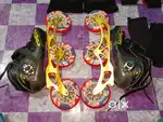 Luigino Atom Pro Inline Speed Skate with Atom Matrix 100mm Wheels