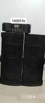 Dj set 2 top.155.megnet .200 w . 1 amp 600w