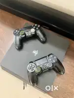 PS4 slim 1 TB with 2 controllers