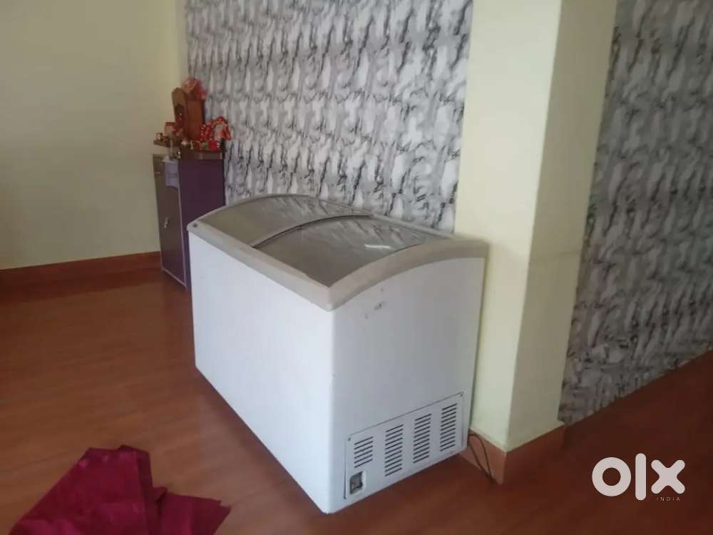 Haier deep freezer glass top