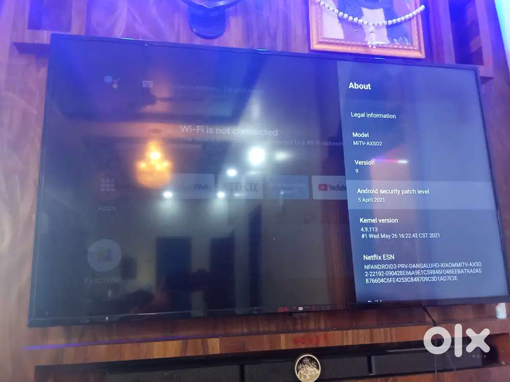 2021 model 50 inch MI Smart tv