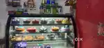 It's a cake cooling showcase in good condition