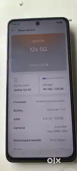 Realme 12x 5g 8/128