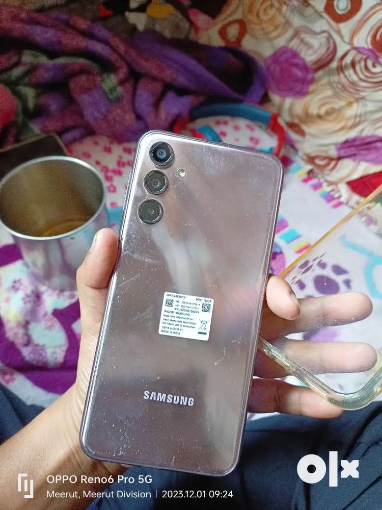 New phon untouch Samsung galaxy f34.