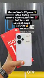 Redmi Note 13 pro plus 12gb 512gb unused condition lowest price