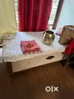 Single bed with storage