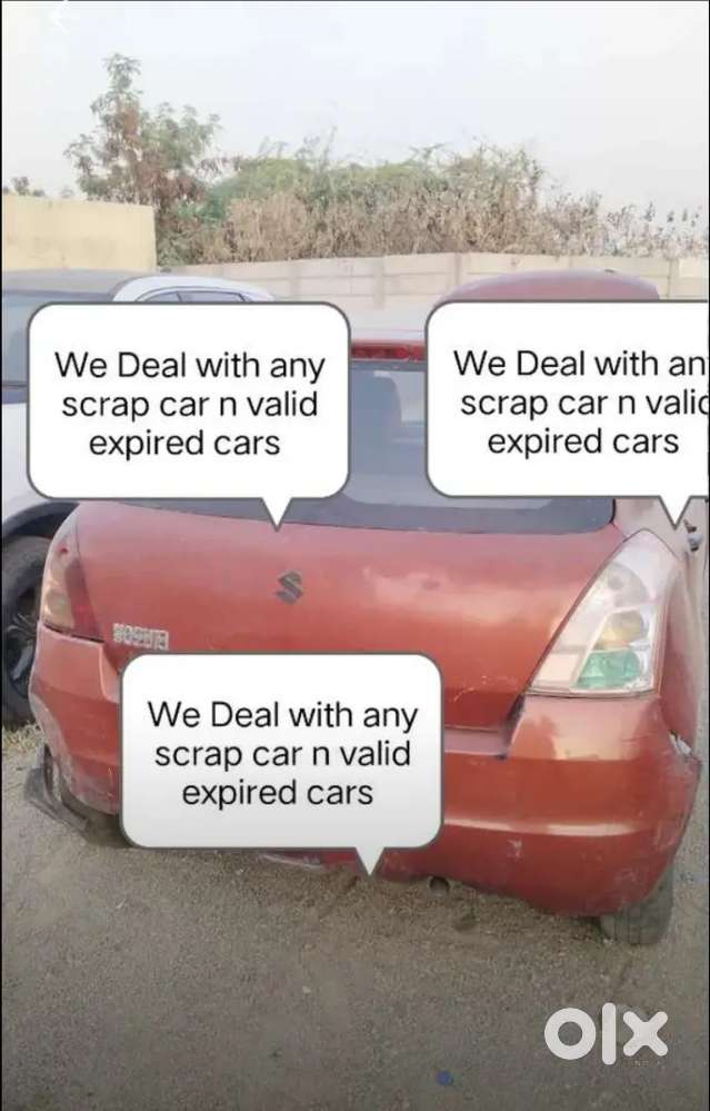 WE BUY ALL SCRAP SCRAP CAR N ACCIDENT CARS