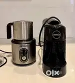 Coffeeza Finero Coffee Pod Machine with Milk Frother Combo
