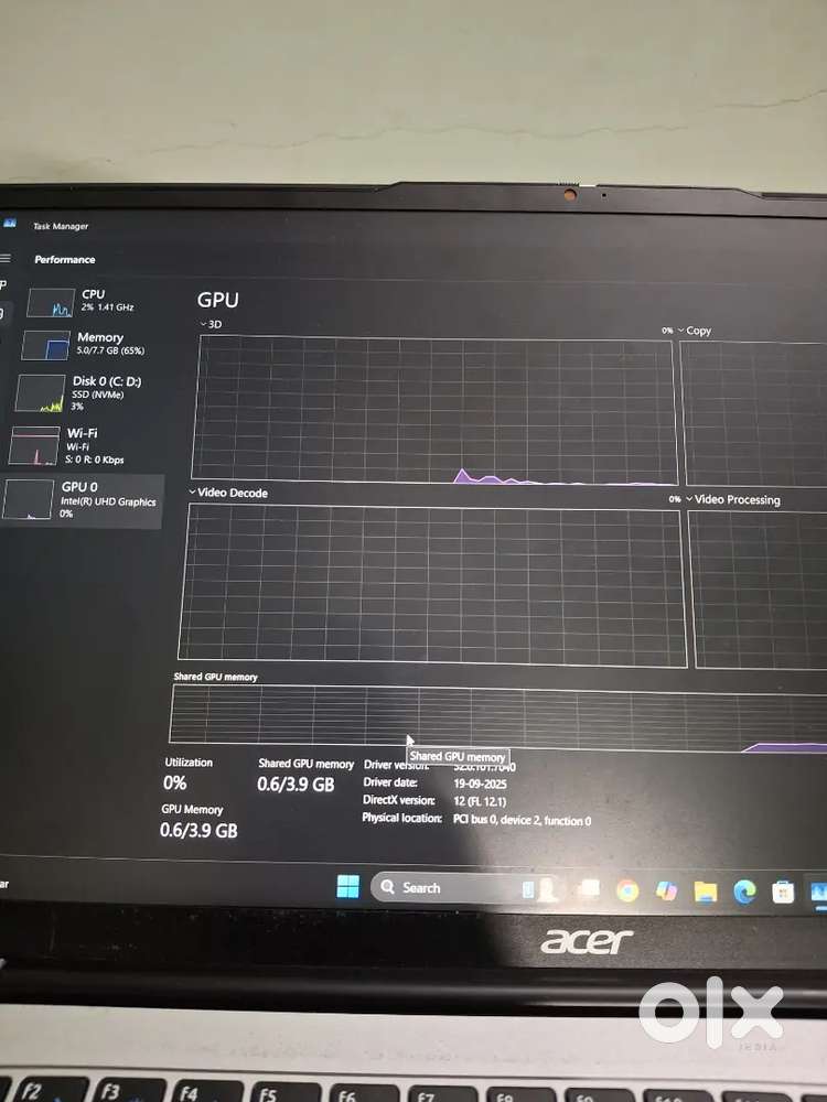 Acer travellite laptop