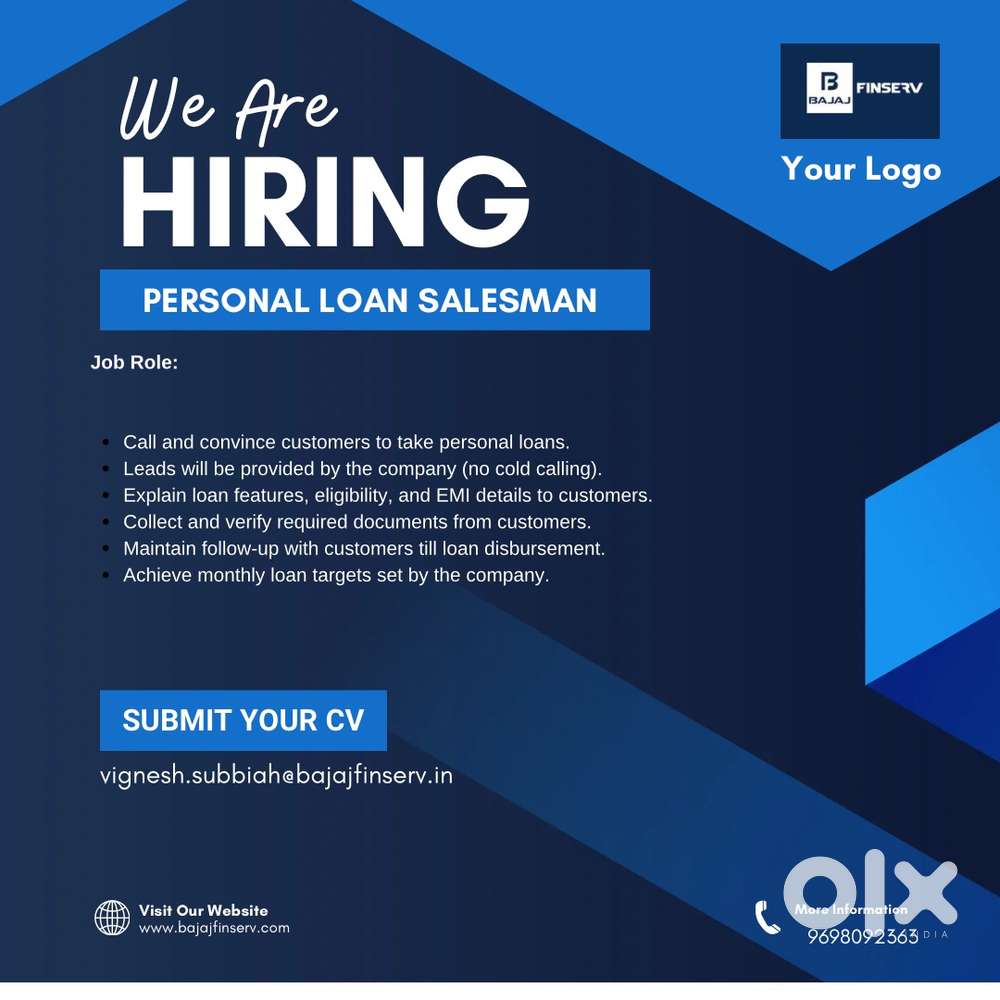 Sales and personal loan