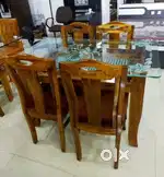 Brand new dining table in saag wood