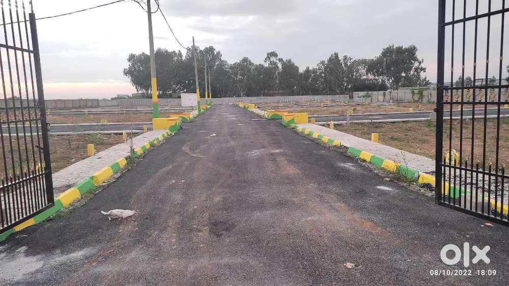 Plot for sale Near Reva university North Bangalore.